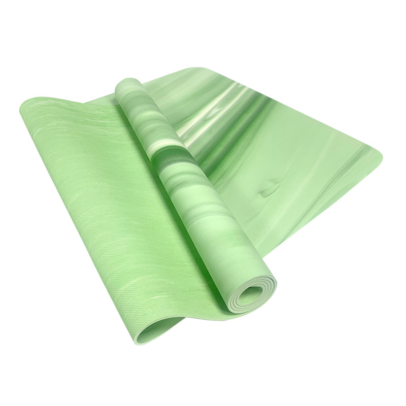 Home Gym Yoga Mat - เสื่อโยคะยางพาราธรรมชาติ Lezyan 5 มม. แบบสองด้าน กันลื่น