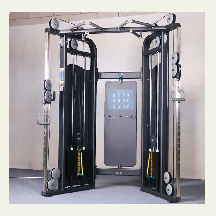 Home Gym Rack With Cables - เครื่องออกกำลังกายแบบมัลติฟังก์ชั่นสำหรับใช้ในบ้าน ปี 2026 พร้อมสายเคเบิลครอสโอเวอร์ แท่นยกน้ำหนัก และเครื่องสมิธแมชชีนสำหรับฝึกยกน้ำหนัก
