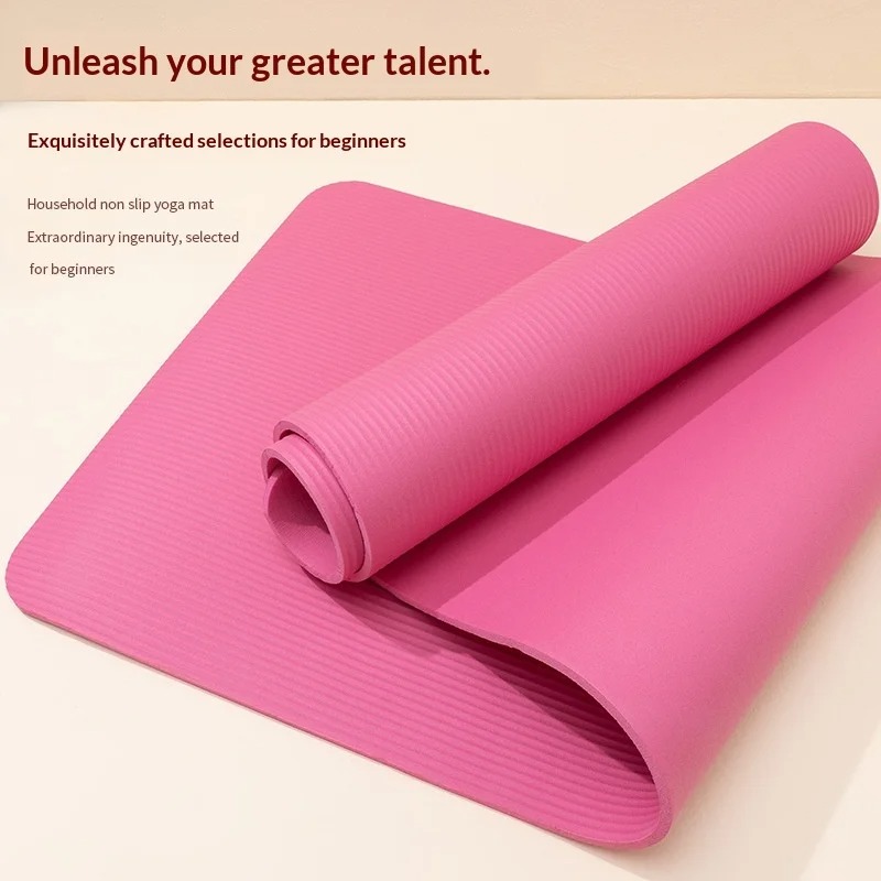 เสื่อโยคะหนาพิเศษ กันลื่น ซับแ - Home Gym Yoga Mat บทวิจารณ์และราคา