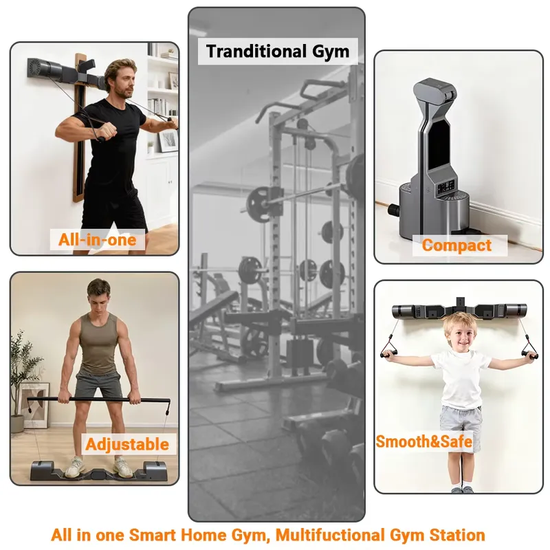 เครื่องออกกำลังกายอเนกประสงค์แ - Home Gym Rack With Cables บทวิจารณ์และราคา