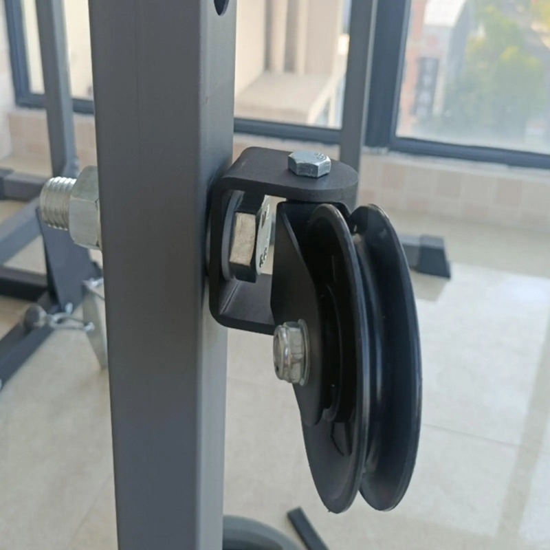 ล้อพูลเลย์เครื่องออกกำลังกาย ข - Home Gym Rack With Cables บทวิจารณ์และราคา