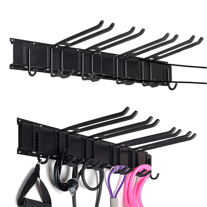 ชั้นเก็บอุปกรณ์เสริมยิมติดผนัง - Home Gym Rack With Cables บทวิจารณ์และราคา