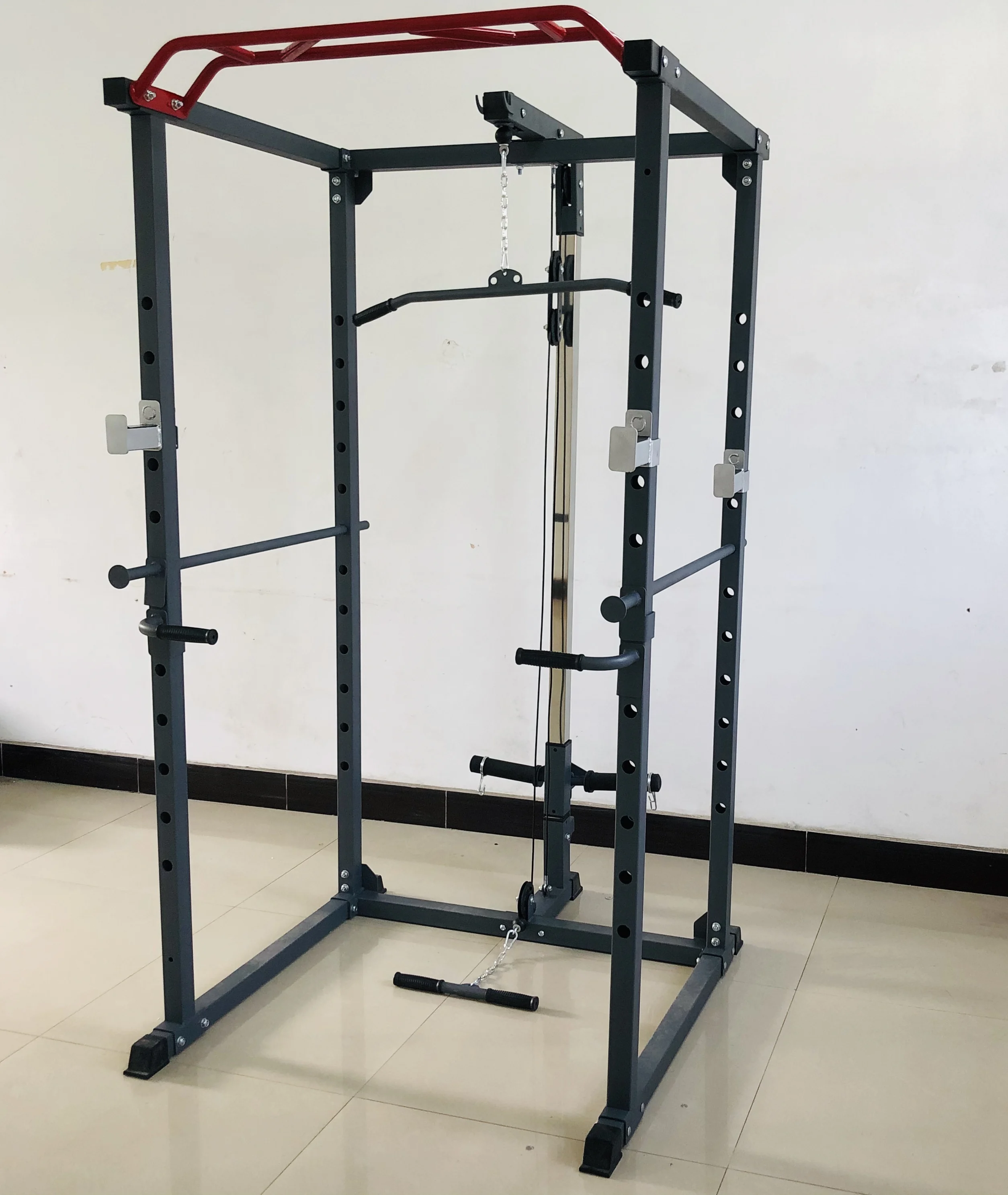 ชุดอุปกรณ์ออกกำลังกายแบบมัลติฟ - Home Gym Rack With Cables บทวิจารณ์และราคา