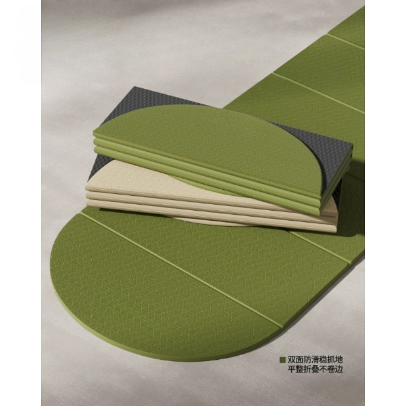เสื่อโยคะแบบพับได้ หนาพิเศษ 10 - Home Gym Yoga Mat บทวิจารณ์และราคา