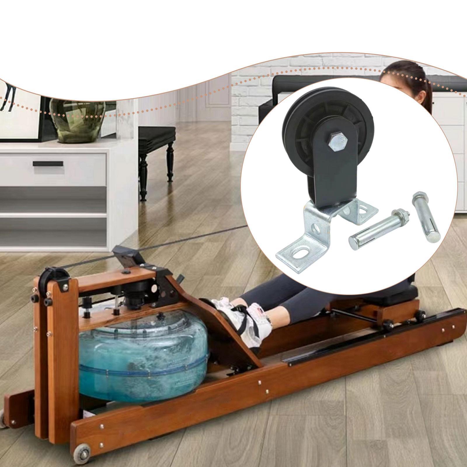 ล้อพูลเลย์ยิมแบบหมุนได้ สีดำ ท - Home Gym Rack With Cables บทวิจารณ์และราคา