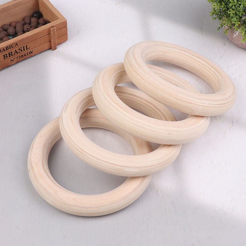 2 ชิ้น/คู่แหวนไม้แบบพกพา Cross - Gymnastic Rings Wooden บทวิจารณ์และราคา