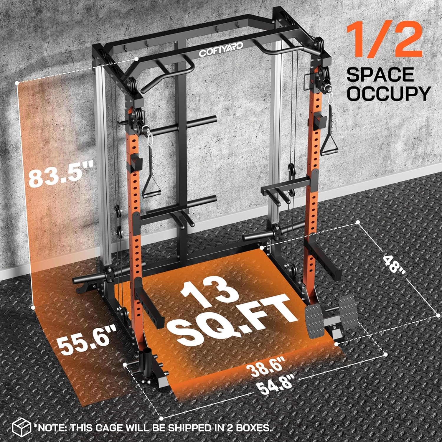 เพาเวอร์เคจ, เพาเวอร์แร็คพร้อม - Home Gym Rack With Cables บทวิจารณ์และราคา