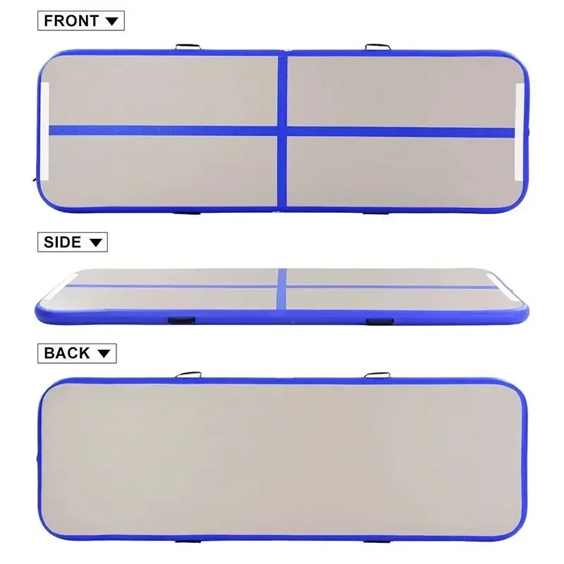 4 เมตรทนทาน Inflatable ยิมนาสต - Home Gym Yoga Mat บทวิจารณ์และราคา