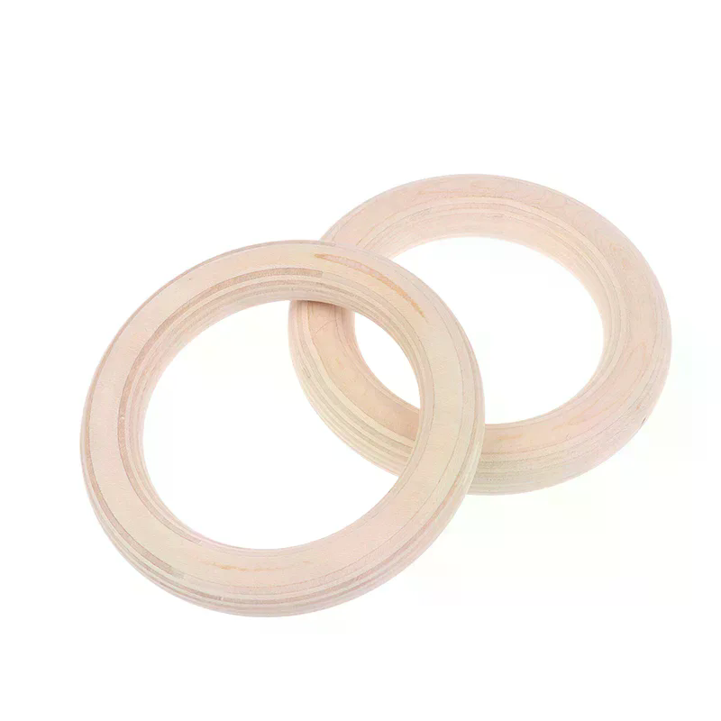 ห่วงออกกำลังกายไม้ 2 ชิ้น แบบพ - Gymnastic Rings Wooden บทวิจารณ์และราคา