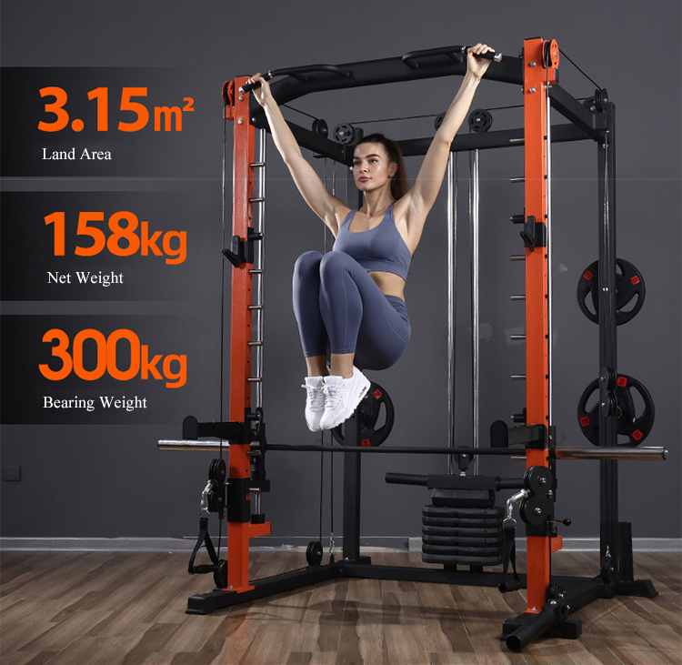 อุปกรณ์ออกกำลังกายแบบมัลติฟังก - Home Gym Rack With Cables บทวิจารณ์และราคา