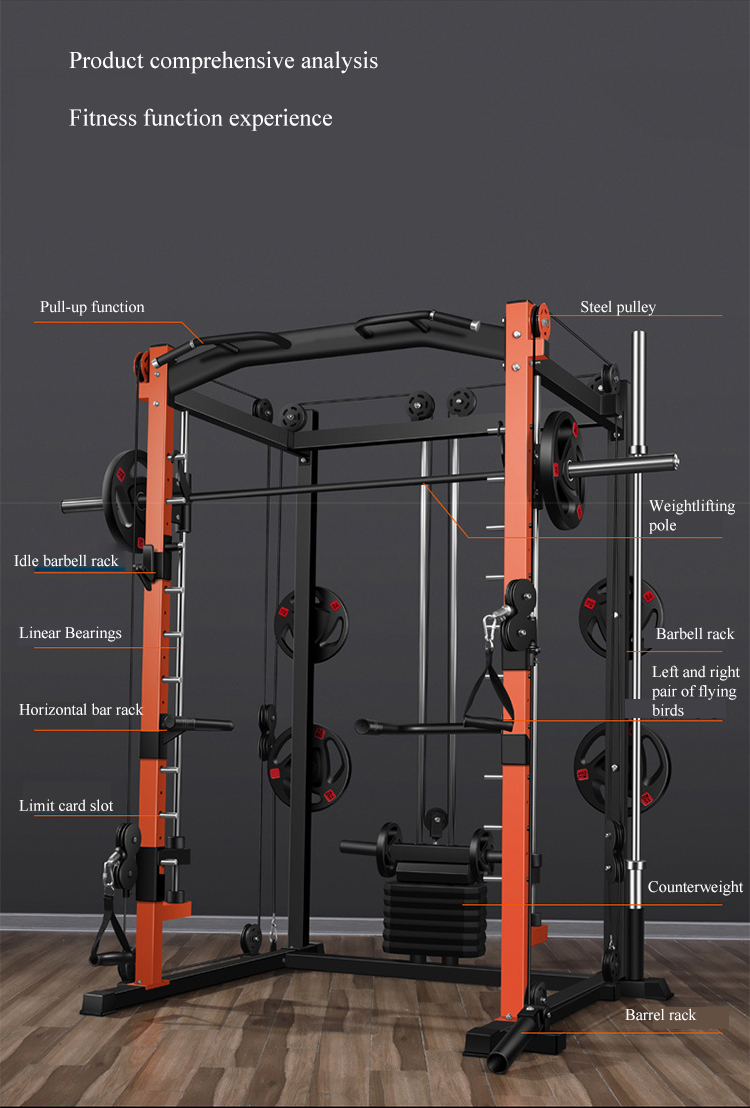 อุปกรณ์ออกกำลังกายแบบมัลติฟังก - Home Gym Rack With Cables บทวิจารณ์และราคา