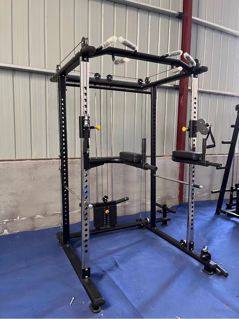 อุปกรณ์ออกกำลังกายแบบมัลติฟังก - Home Gym Rack With Cables บทวิจารณ์และราคา