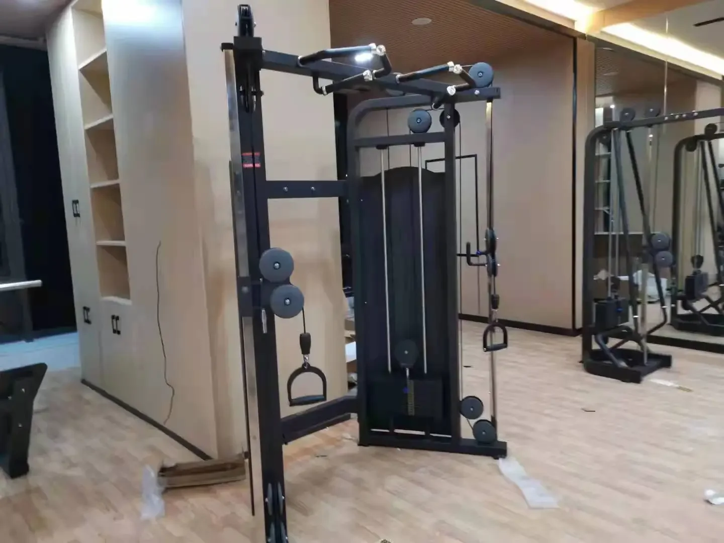 เครื่องออกกำลังกายแบบมัลติฟังก - Home Gym Rack With Cables บทวิจารณ์และราคา