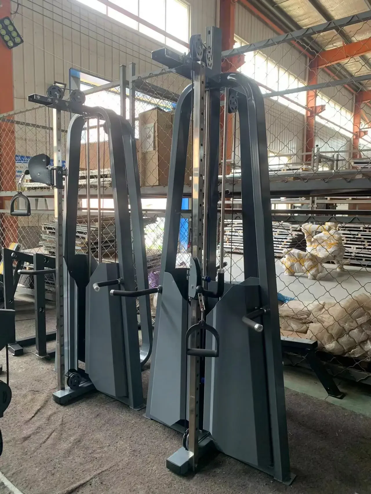 เครื่องออกกำลังกายแบบมัลติฟังก - Home Gym Rack With Cables บทวิจารณ์และราคา