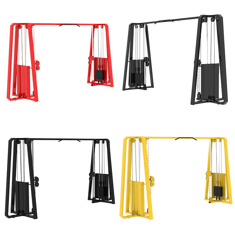 เครื่องออกกำลังกายแบบเคเบิลครอ - Home Gym Rack With Cables บทวิจารณ์และราคา