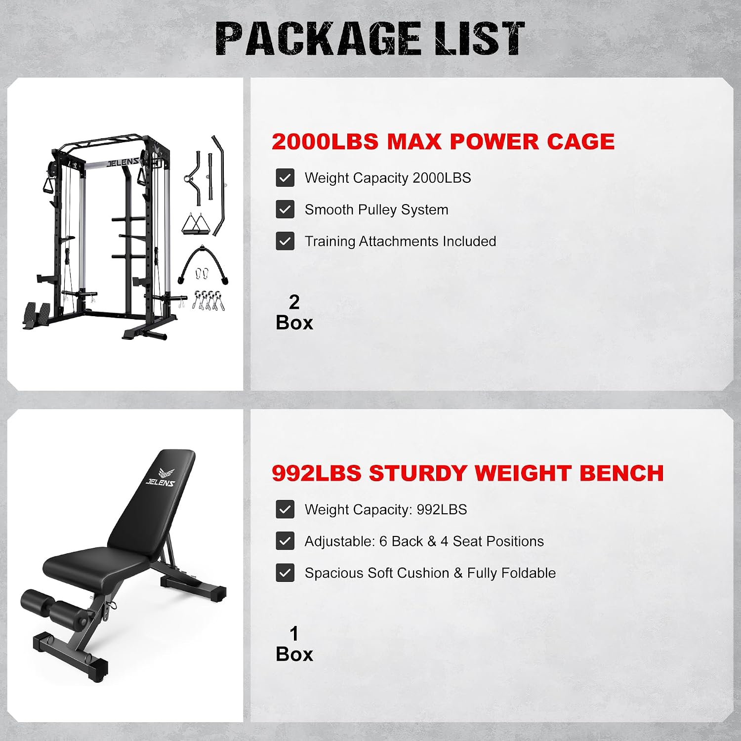 โครงออกกำลังกายอเนกประสงค์ 200 - Home Gym Rack With Cables บทวิจารณ์และราคา